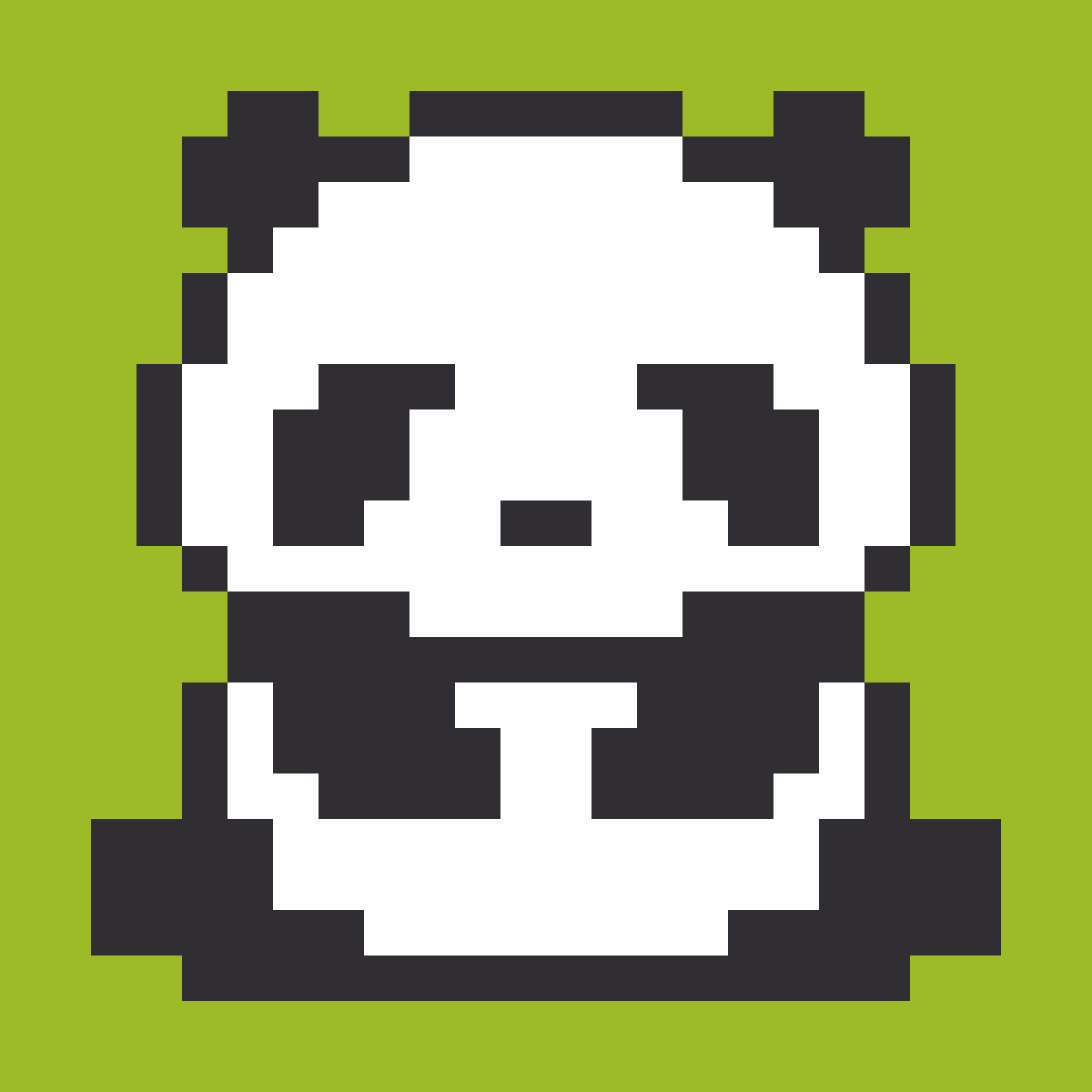 Panda pixel art kit