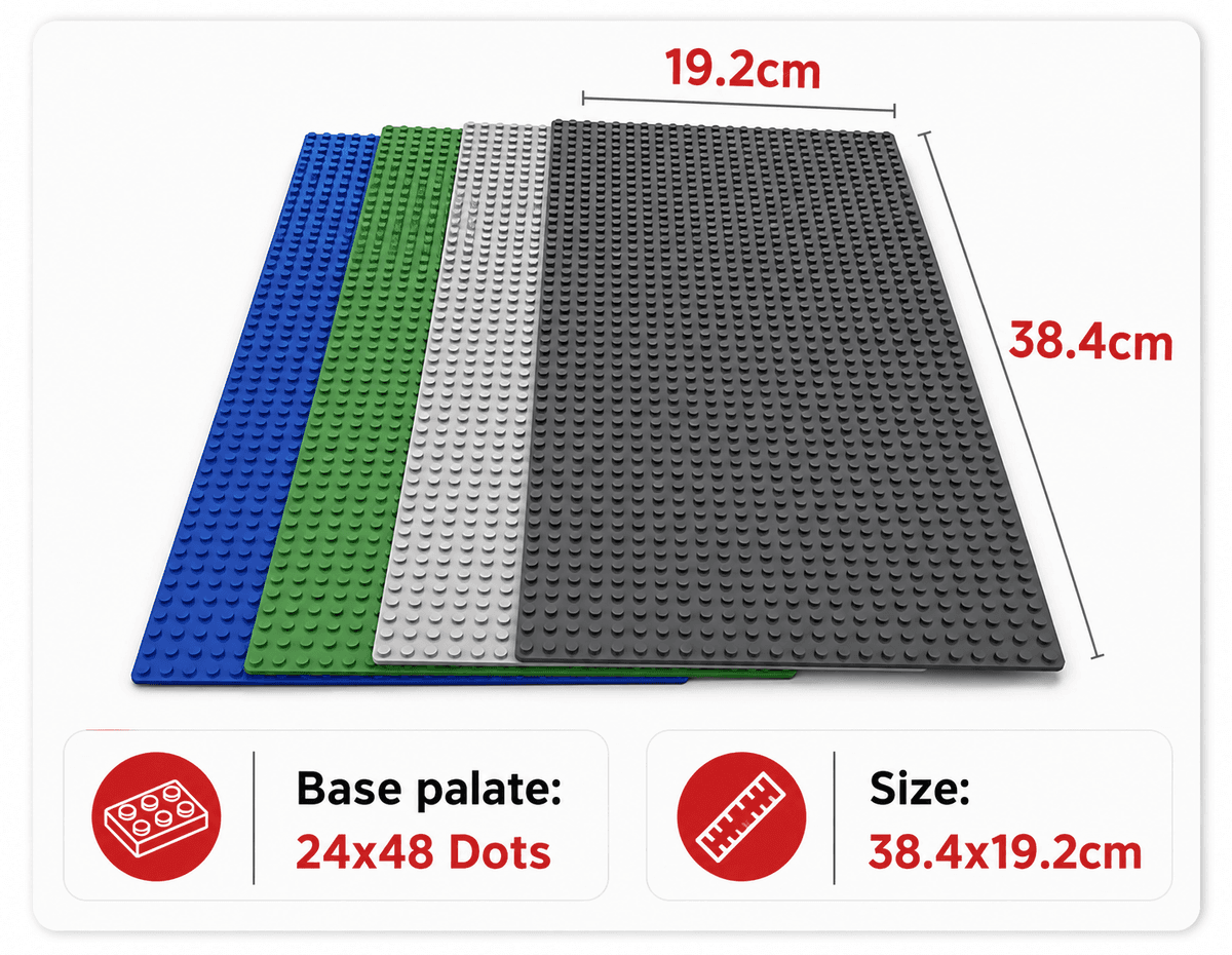 GridHero BasePlate 24x48 White